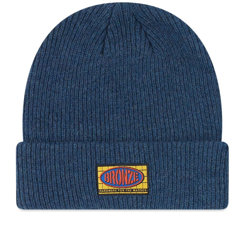 Bronze 56K 'Hardware For The Masses' Beanie Navy Blue