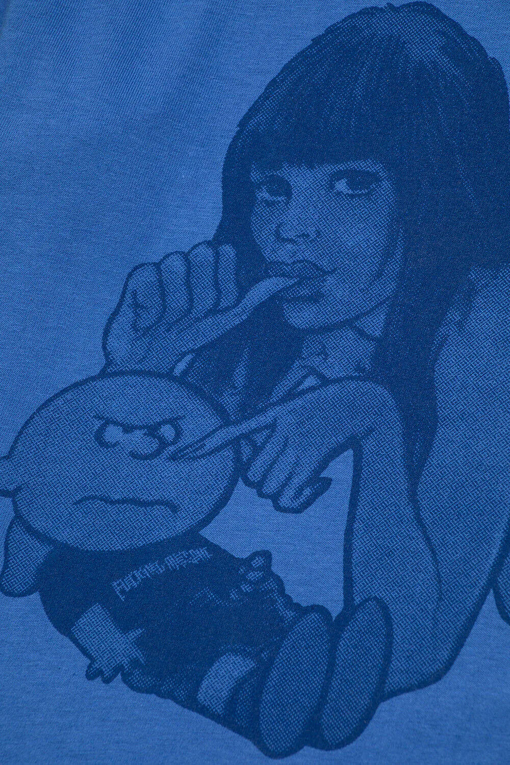 FA F*cking Awesome Touch Tee T Shirt Flo blue Size Men's XL Short Sleeve