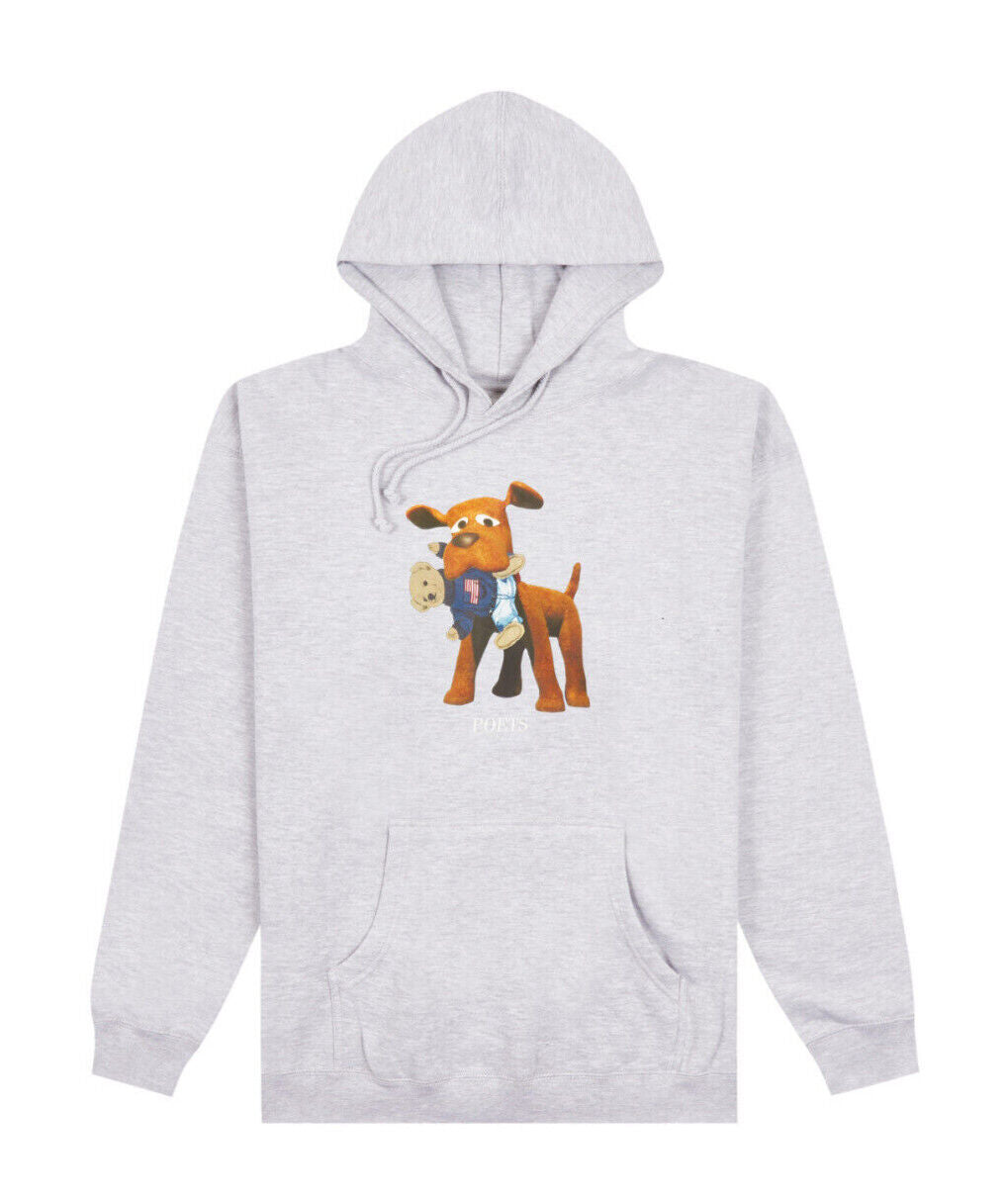 Poets Brand Goliath Hoodie/Sweatshirt Grey Size XL (Brand New)