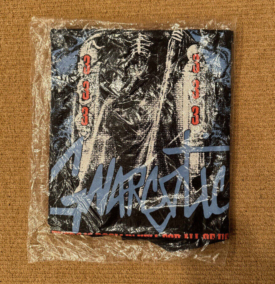 Half Evil x Gnarcotic Collab T Shirt Size Large Rare 333 Brand New