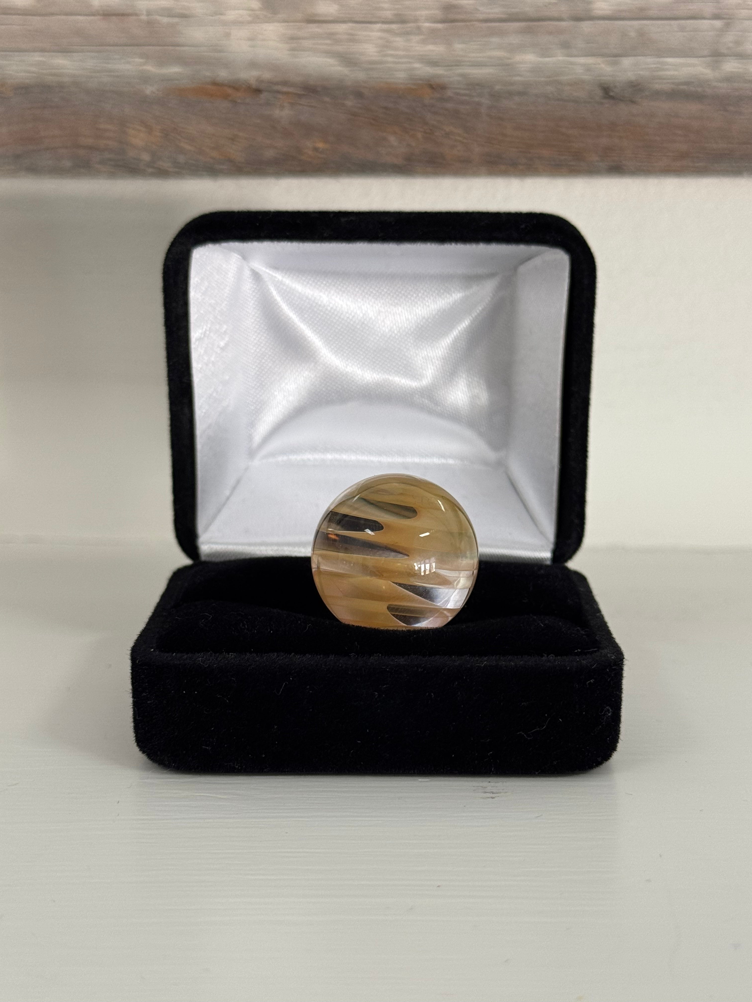 Fumed fillagrano marble by Ians Glass