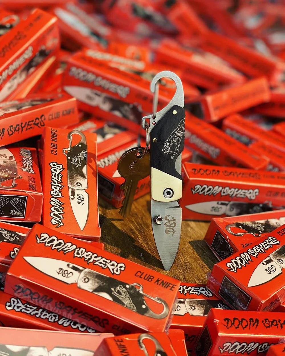 Doomsayers Club Mini Keychain Club knife