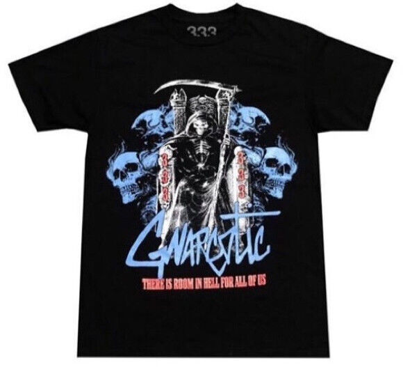 Half Evil x Gnarcotic Collab T Shirt Size Large Rare 333 Brand New