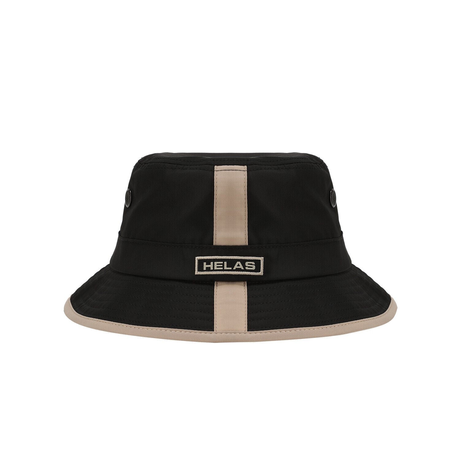 Helas Caps Polo Club Rover Bucket Hat Black with Face Mask (Brand New)